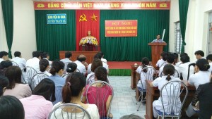 Hội nghị Sơ kết công tác Đảng 6 tháng đầu năm, triển khai nhiệm vụ 6 tháng cuối năm 2018
