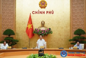 Thủ tướng Nguyễn Xuân Phúc phát biểu tại cuộc họp. Ảnh: VGP/Quang Hiếu