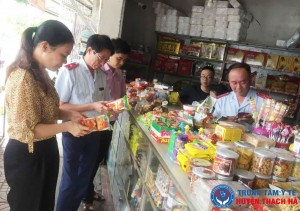 ăng cường công tác kiểm tra, giám sát thực phẩm sáu mưa lũ