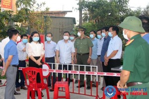 Hà Tĩnh thu gọn khu vực phong tỏa thôn Việt Yên - xã Việt Tiến