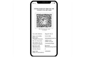 Việt Nam công bố mẫu hộ chiếu vaccine