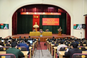 Sơ kết công tác phòng, chống dịch COVID-19 và gặp mặt nhân ngày Thầy thuốc Việt Nam (27/02/1955- 27/02/2022)