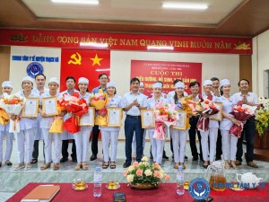 Cuộc thi Điều dưỡng, Hộ sinh, Y sỹ sản nhi Trạm Y tế giỏi huyện Thạch Hà năm 2023 thành công tốt đẹp