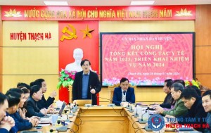 Thạch Hà tổng kết công tác Y tế năm 2023, triển khai nhiệm vụ năm 2024