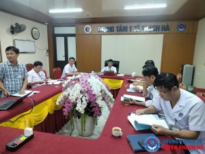 Hội đồng Khoa học – Kỹ thuật Trung tâm Y tế Thạch Hà họp xét duyệt Đề tài nghiên cứu khoa học, Sáng kiến kinh nghiệm năm 2025