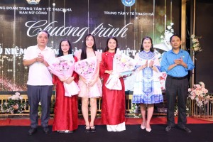 CÔNG ĐOÀN TRUNG TÂM Y TẾ THẠCH HÀ SÔI NỔI CÁC HOẠT ĐỘNG CHÀO MỪNG NGÀY PHỤ NỮ VIỆT NAM 20/10