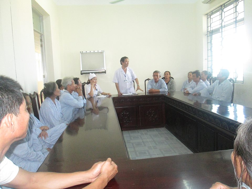 Họp hội đồng người bệnh toàn bệnh viện tháng 10.