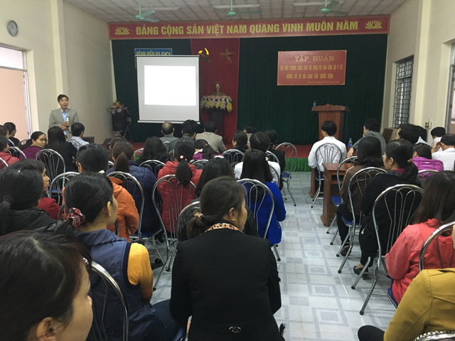 Toàn thể buổi tập huấn