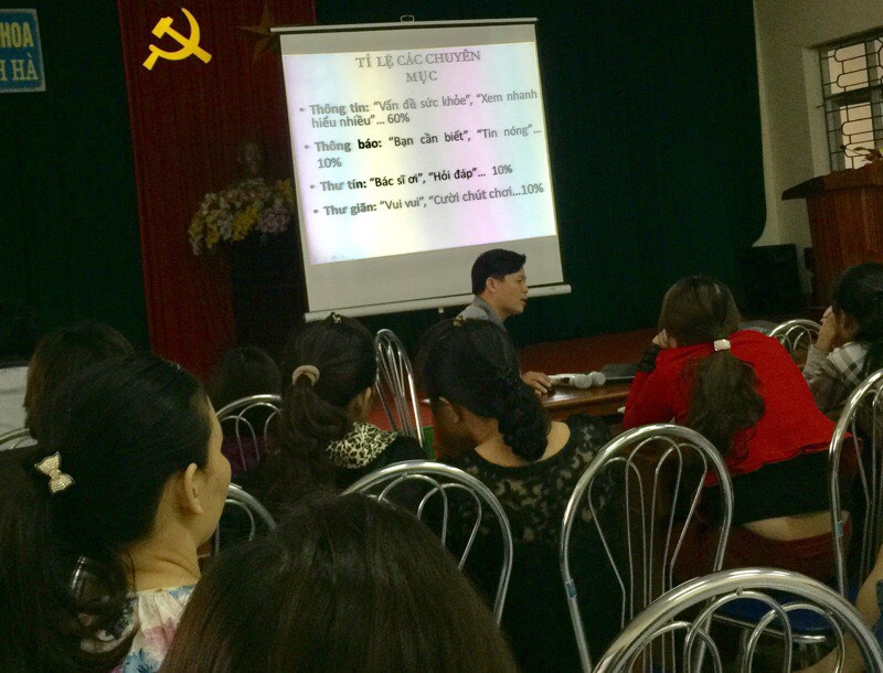 Hình ảnh buổi tập huấn