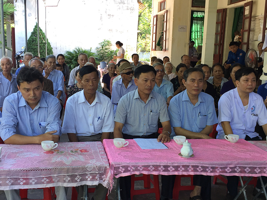 Khai mạc buổi Khám bệnh