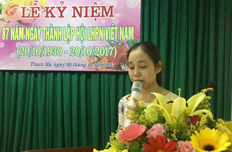 Bệnh viện đa khoa huyện Thạch Hà tổ chức Kỷ niệm ngày Phụ nữ Việt Nam 20/10