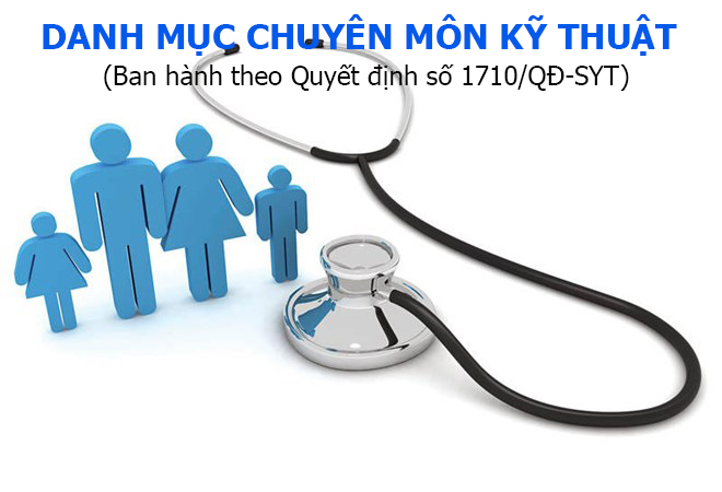 Danh mục chuyên môn kỹ thuật khám chữa bệnh tại Bệnh viện đa khoa huyện Thạch Hà