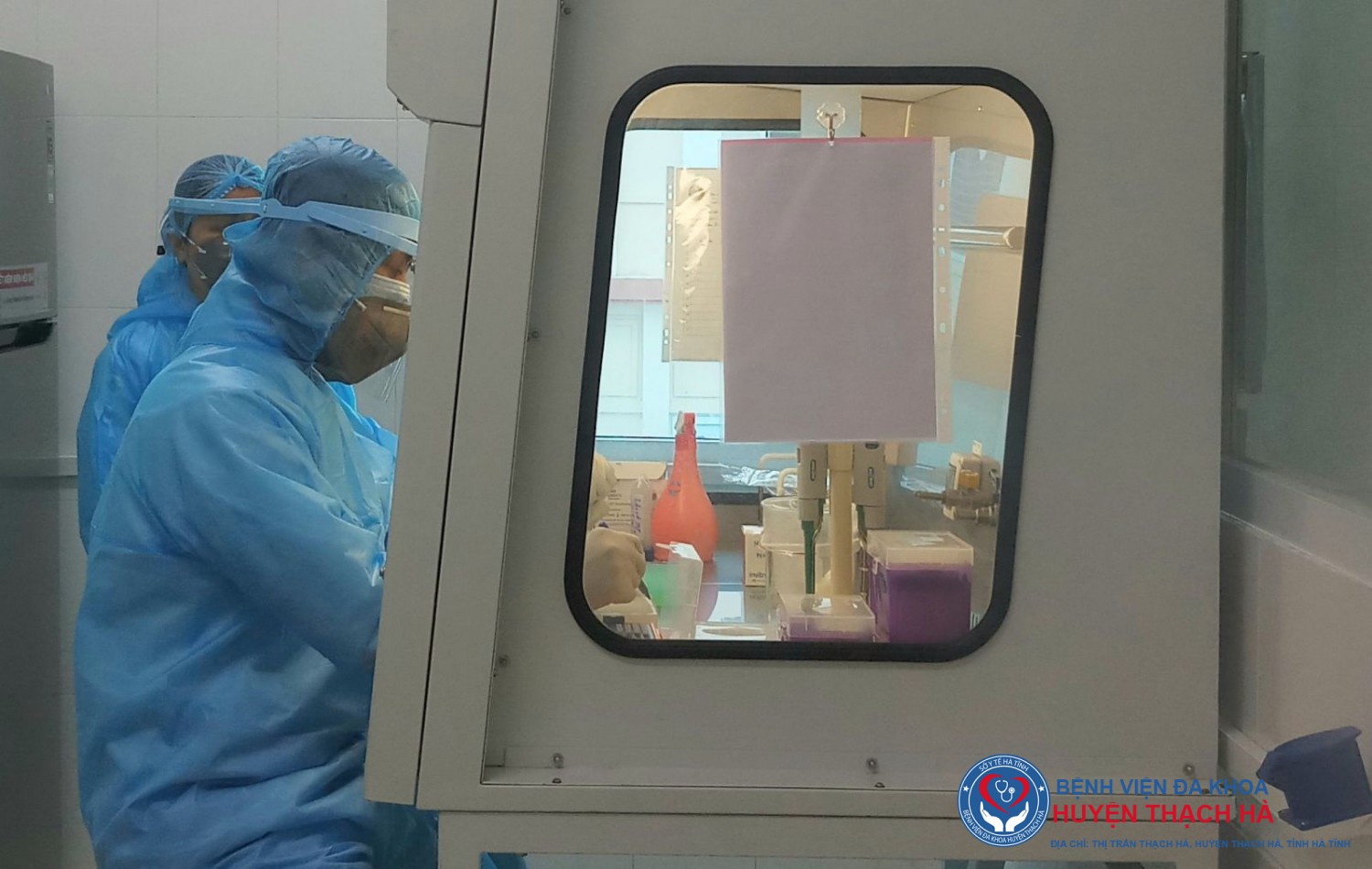 CDC Hà Tĩnh tiến hành xét nghiệm cho 9 hành khách nói trên