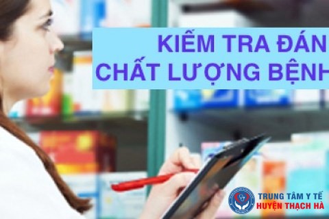 Sở Y tế kiểm tra đánh giá chất lượng Trung tâm Y tế huyện Thạch Hà năm 2020