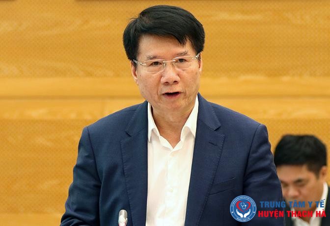 Thứ trưởng Y tế Trương Quốc Cường. Ảnh: Đình Trung