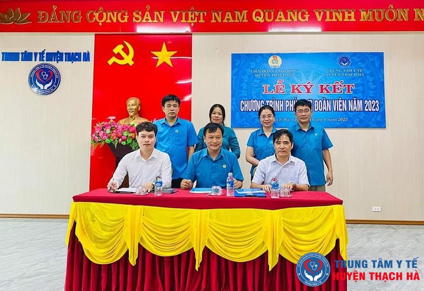 Ký kết hợp tác phúc lợi đoàn viên và khám sức khỏe cho người lao động